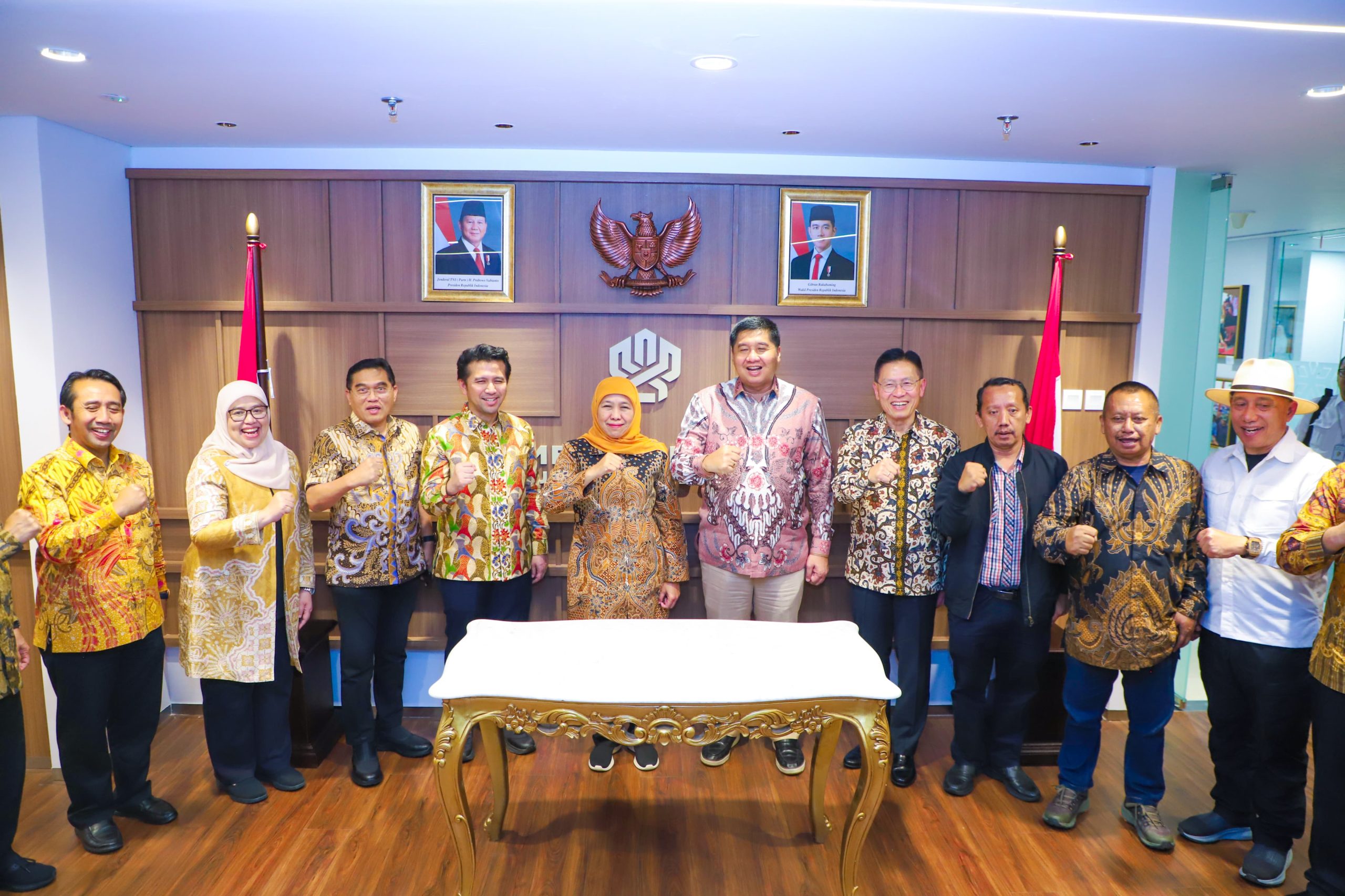 Khofifah-Emil Bersama PWI dan SPSI Jatim Temui Menteri PKP Maruarar Sirait, Diskusikan Rumah Bersubsidi Untuk Wartawan, Buruh dan Masyarakat Penghasilan Rendah