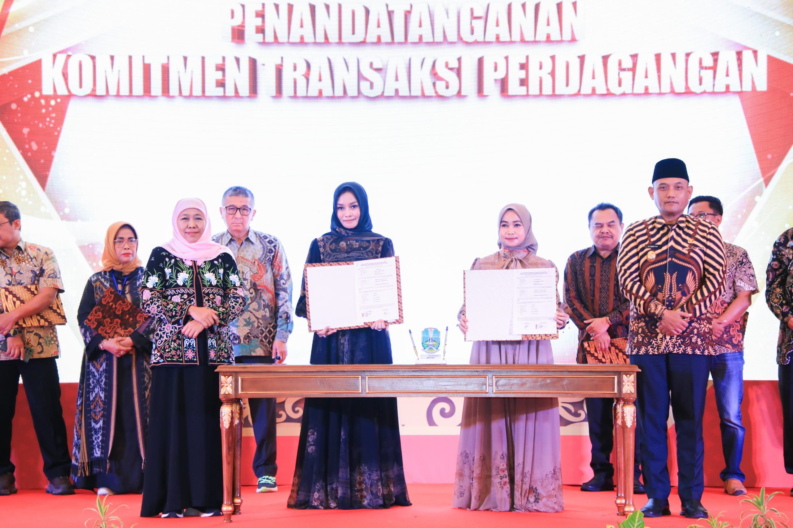 Transaksi Misi Dagang di Kaltim Tembus Rp 1 Triliun Lebih, Gubernur Khofifah Optimis Kuatkan  Pasar Dalam Negeri
