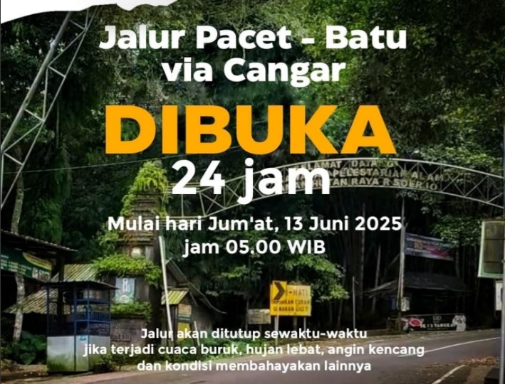 Perbaikan Pasca Longsor Selesai 100 Persen, Gubernur Khofifah Pastikan Jalur Pacet-Cangar Aman Dibuka 24 Jam