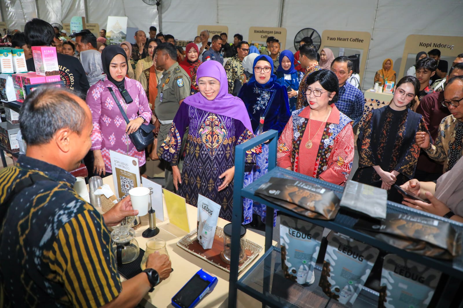 Tutup Gelaran Java Coffee and Flavors Fest 2025, Gubernur Khofifah Optimistis Kopi dan Kakao Jatim Makin Besar Tembus Pasar Global