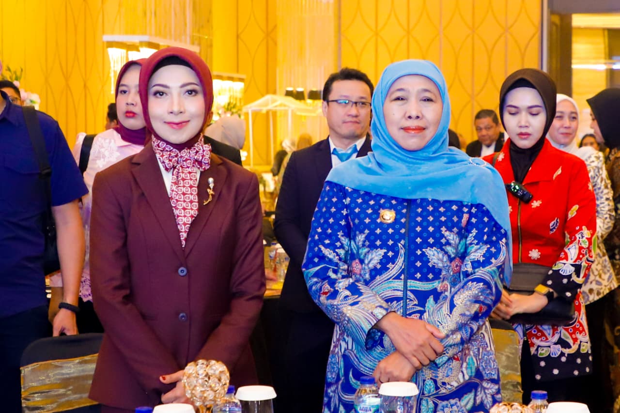 Gubernur Khofifah Ajak HIPMI Womenpreneur Bangun Semangat Majapahit dan Bhinneka Tunggal Ika