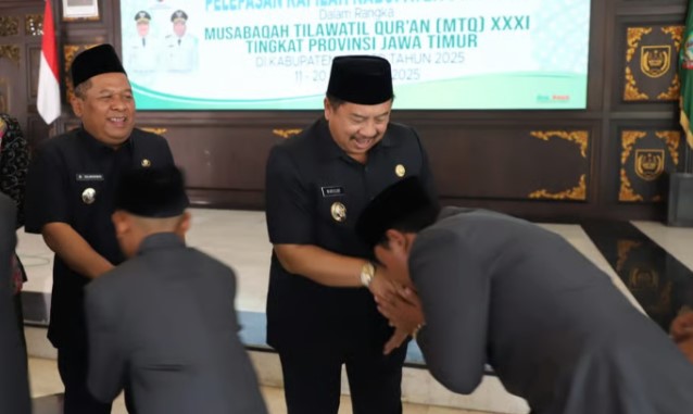 Bupati Warsubi Beri Dukungan Penuh untuk Kafilah Jombang di MTQ Jatim