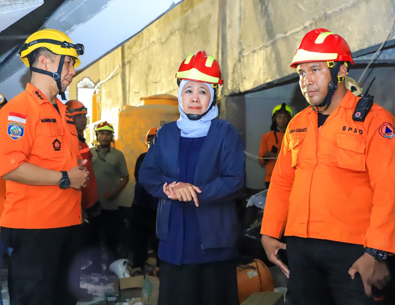 Gubernur Khofifah: Pemprov Jatim Tanggung Biaya Pengobatan Korban Musholla Al-Khoziny di RS Non RSUD