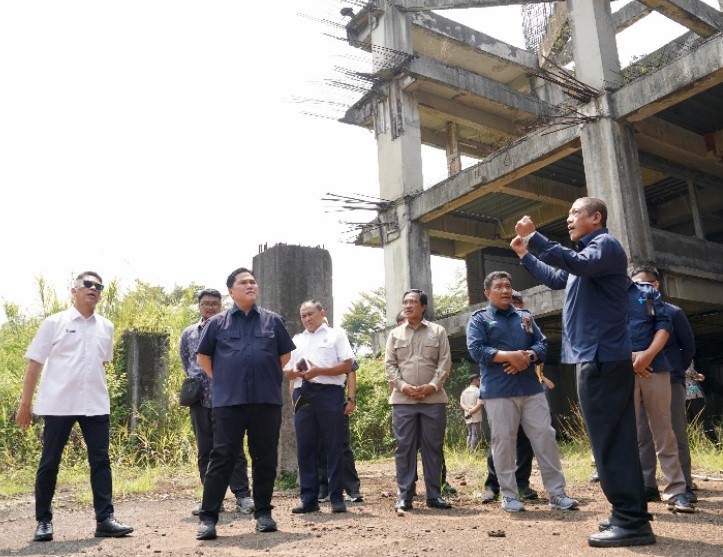 Evaluasi Aset Kemenpora, Menpora Erick Tinjau P3SON Hambalang