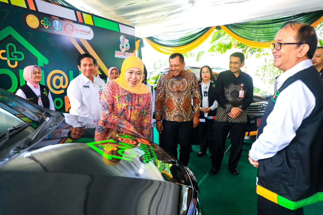 Gubernur Khofifah Resmikan Layanan OM@H, Wujudkan Akses Kesehatan Humanis dan Terjangkau untuk Masyarakat