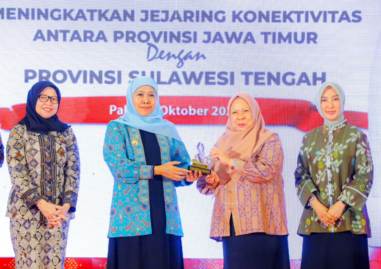 Gubernur Khofifah Torehkan Prestasi Ekonomi, Sinergi Jatim-Sulteng Hasilkan Transaksi Rp 1,5 Triliun