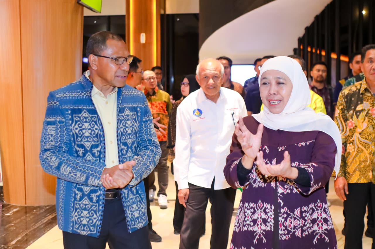 Gubernur Khofifah Sebut Harmoni Sosial Umat Jadi Pondasi Sinergi Ekonomi Antarwilayah Jatim dan NTT