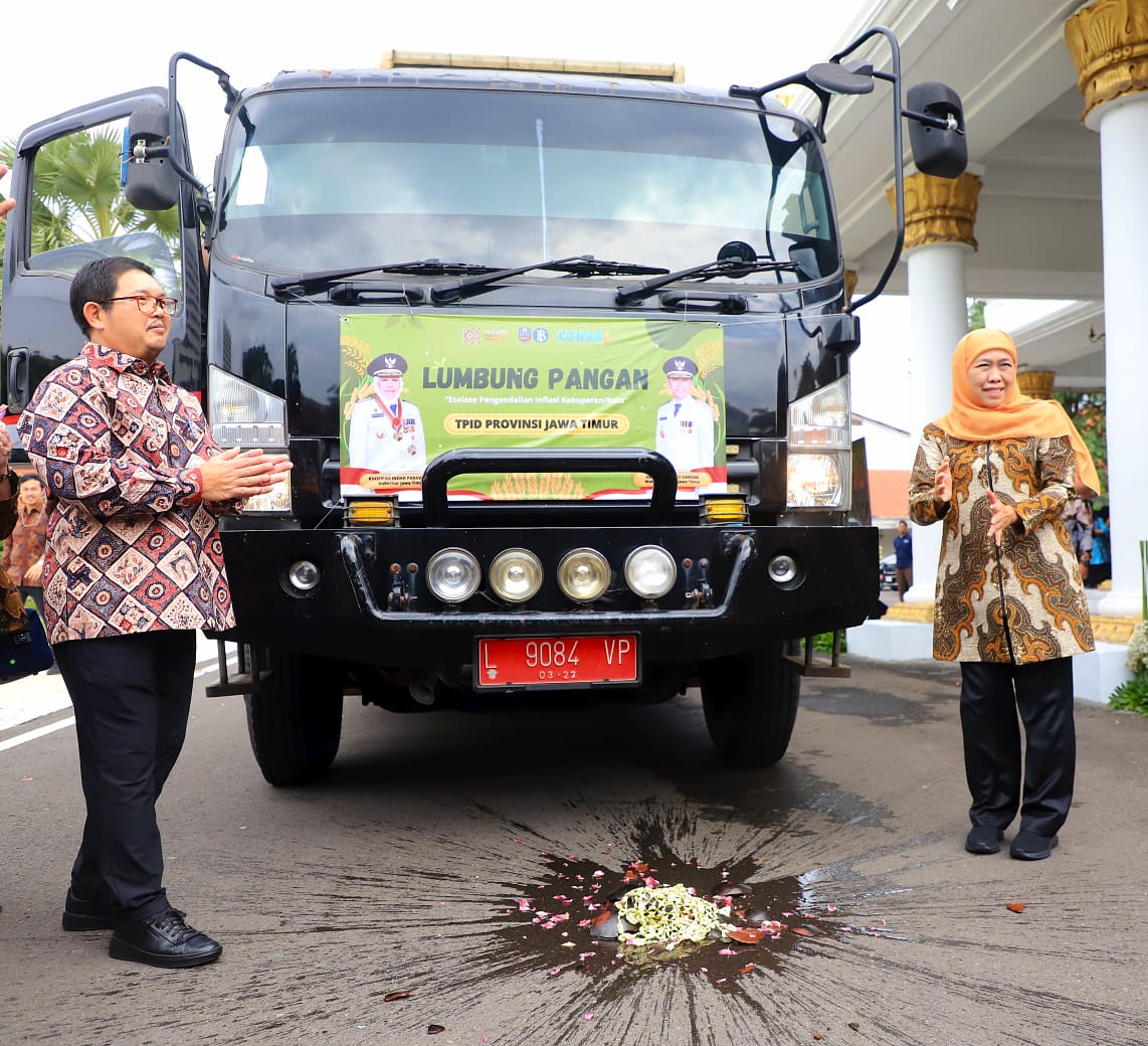 Gubernur Khofifah Optimis Lumbung Pangan EPIK Mobile Mampu Mengendalikan Harga Sembako di Jatim