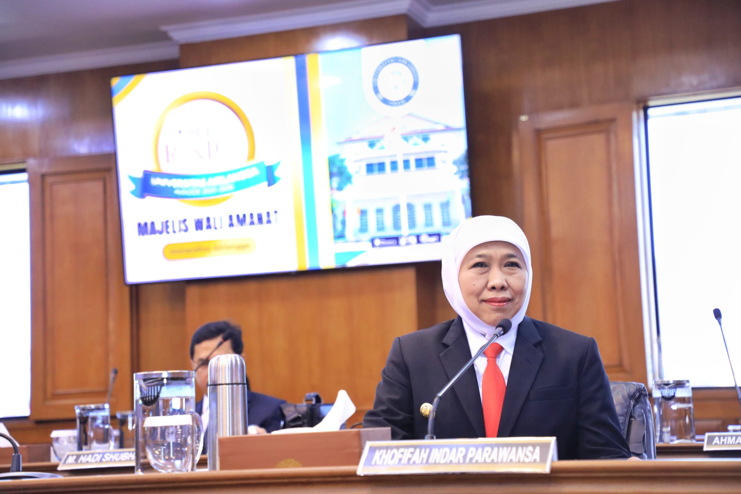 Prof Madyan Terpilih Jadi Rektor UNAIR 2025-2030, Gubernur Khofifah Ucapkan Selamat dan Harapkan UNAIR Semakin Terkemuka di Level Internasional