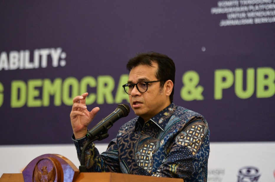 Hari Kebebasan Pers Sedunia, Wamen Nezar Patria Serukan Media Nasional Temukan Model Bisnis Baru