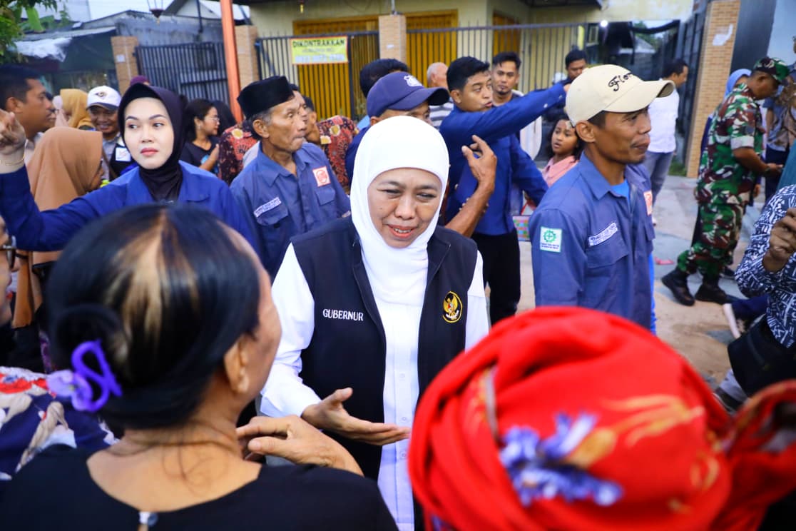 Gubernur Khofifah Tegaskan Kolaborasi Pusat–Provinsi–Daerah Jadi Kunci Normalisasi Kawasan Kumuh Mojokerto