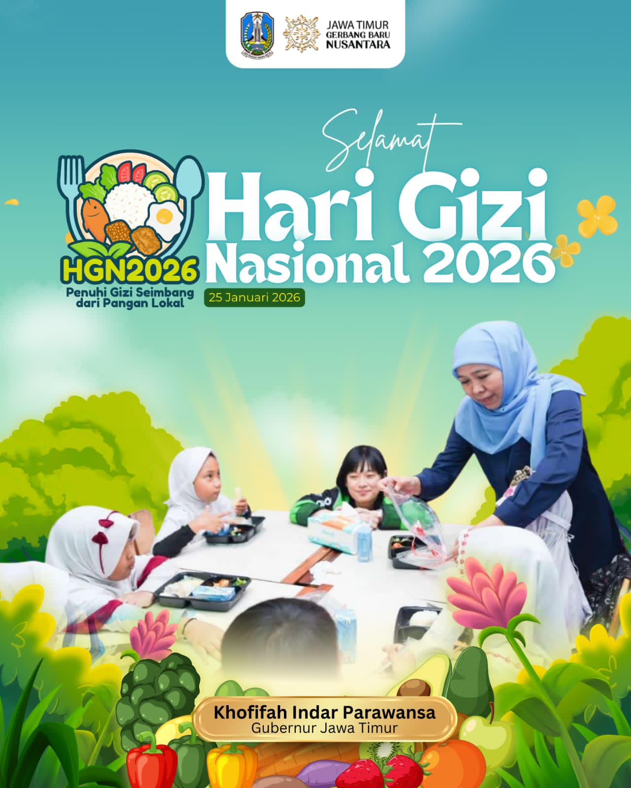 Gubernur Khofifah Apresiasi Capaian Stunting Terbaik di Pulau Jawa dan Perkuat Komitmen Jatim Sehat untuk Masa Depan Generasi