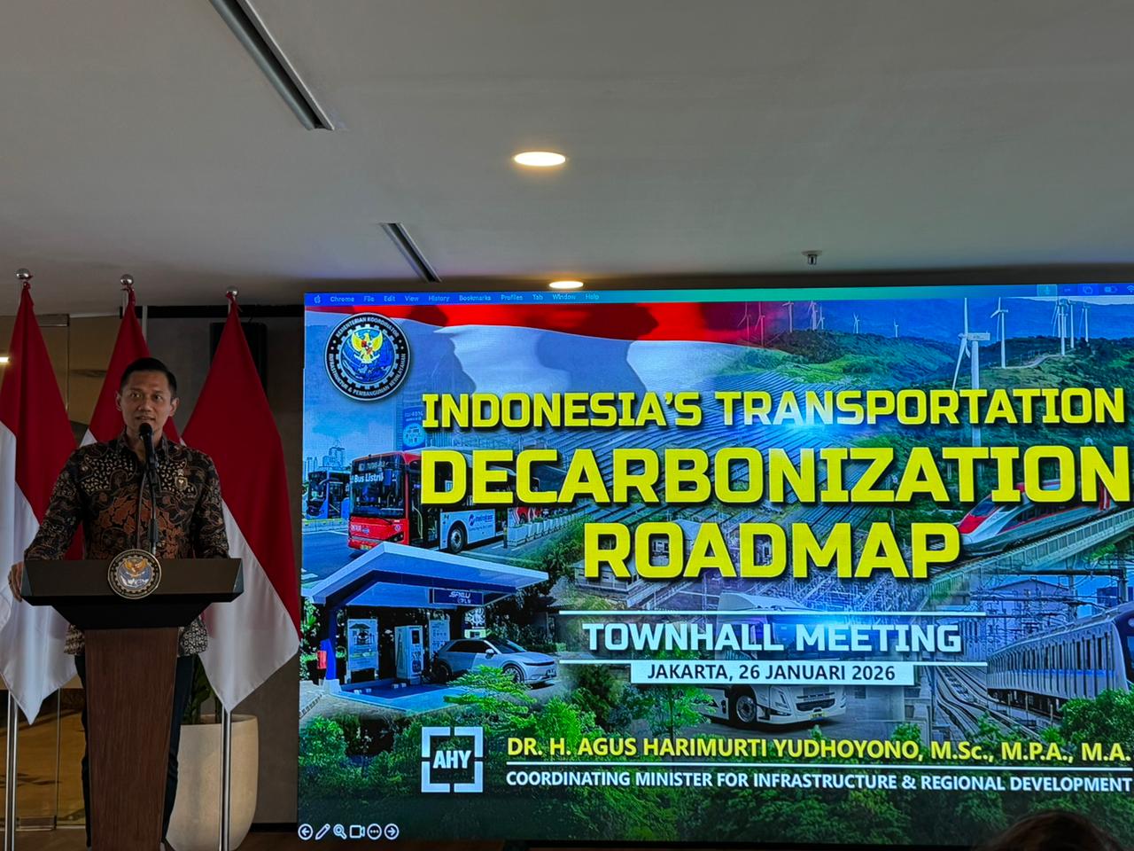 Pemerintah Kembangkan Transportasi Rendah Karbon