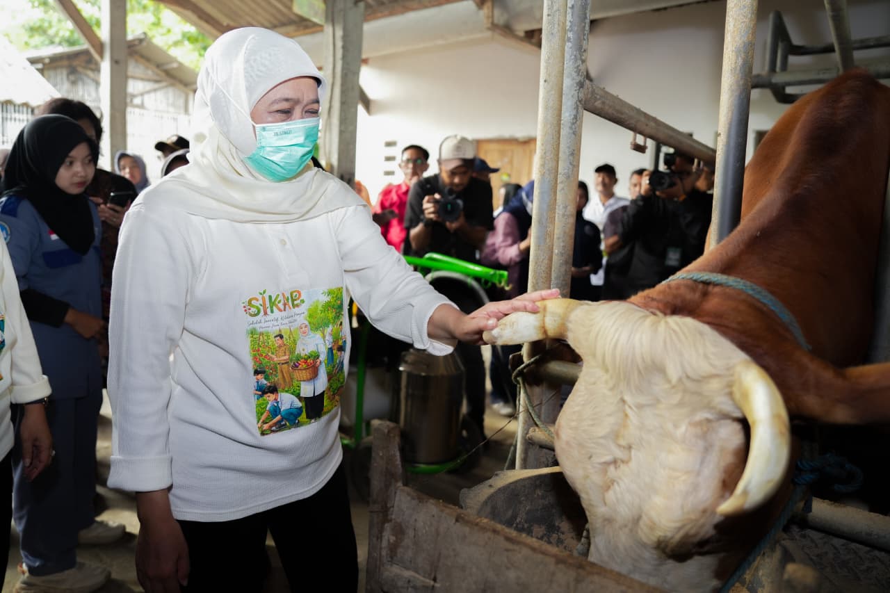 Gubernur Khofifah Perkuat Sinergi Pendidikan dan Ketahanan Pangan melalui Program SIKAP di 754 SMA, SMK, dan SLB Se-Jawa Timur