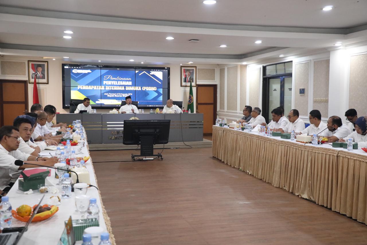 Menteri ATR/BPN Serap Aspirasi Kantor Pertanahan Jabar di Karawan