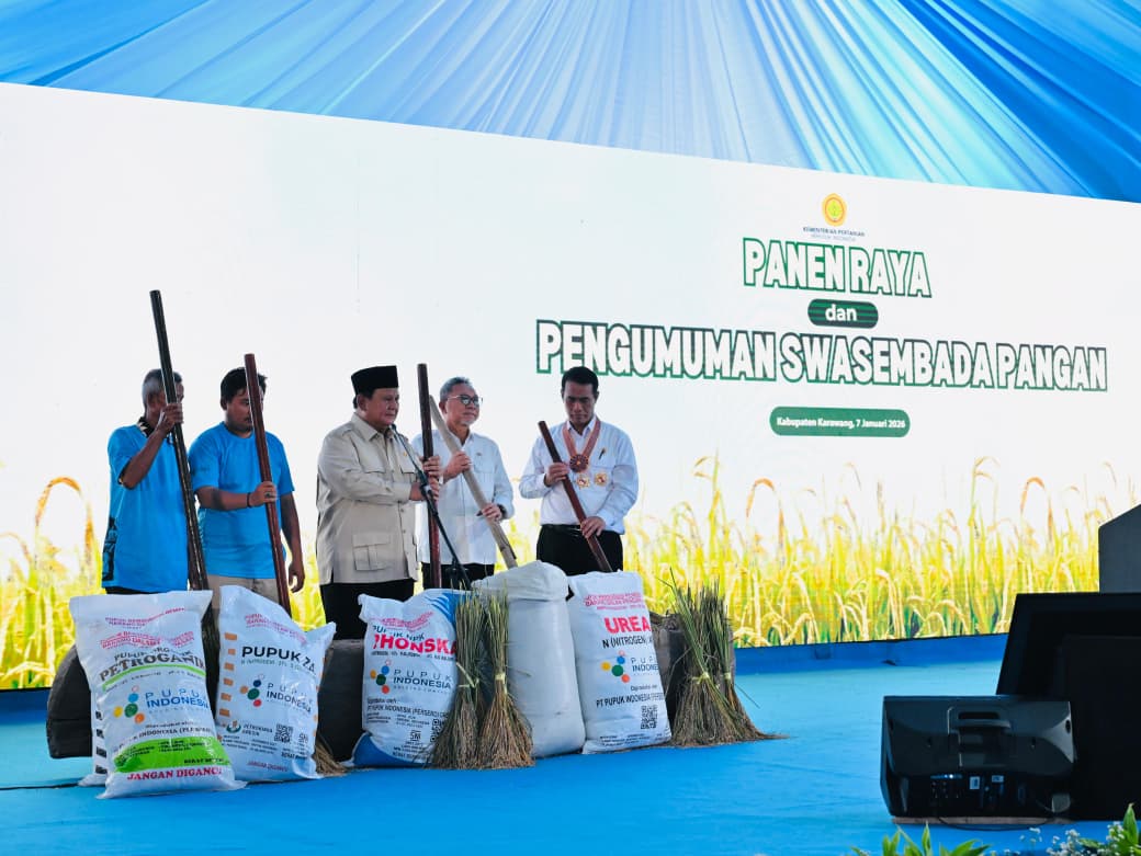 Ketahanan Pangan Indonesia Meningkat Setelah Satu Tahun Swasembada