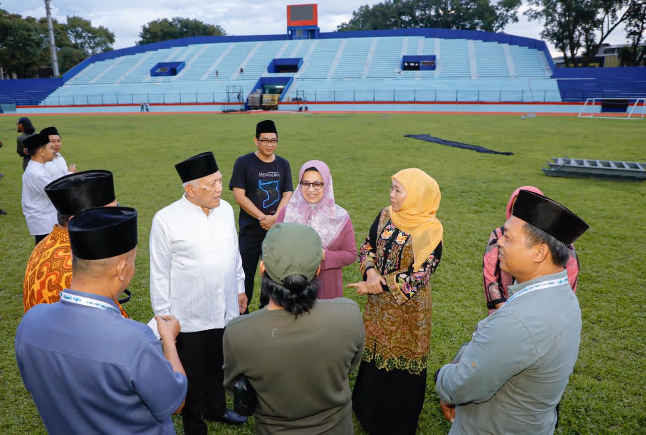 Gubernur Khofifah Pastikan Stadion Gajayana Nyaman untuk Lebih 100 Ribu Jamaah Mujahadah Kubro 1 Abad NU
