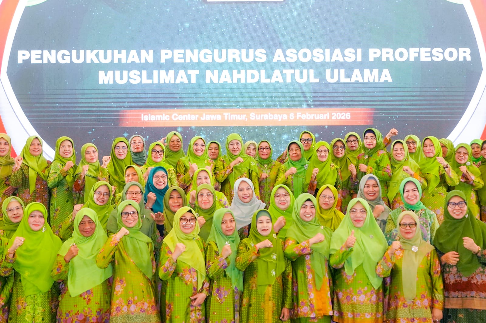 Gubernur Khofifah Dorong Profesor Muslimat NU Jadi Jembatan Ilmu dan Kebutuhan Masyarakat