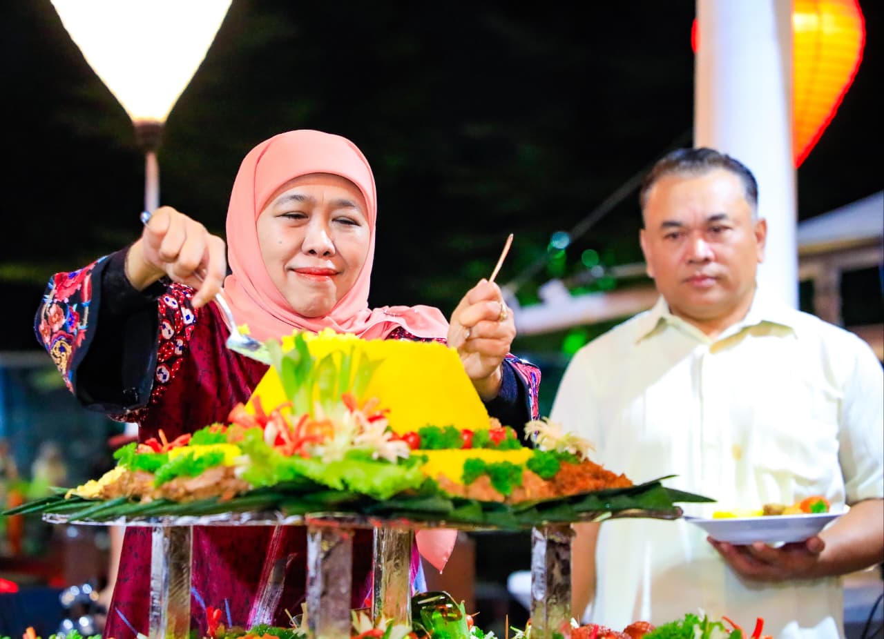 Gubernur Khofifah Perkuat Silaturahim dengan Wartawan Jatim di Momentum HPN 2026