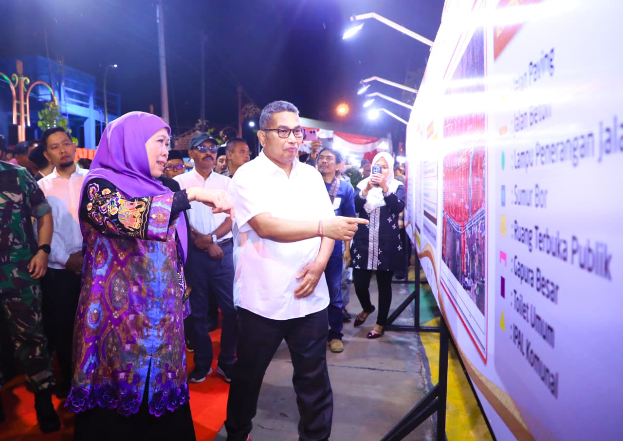 Gubernur Khofifah: Penataan Kawasan Kumuh Adalah Investasi Sosial Jangka Panjang
