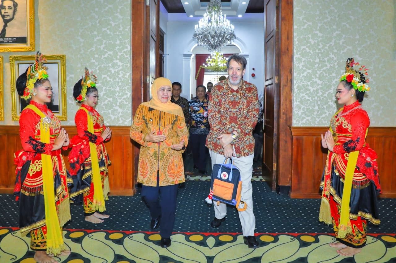 Gubernur Khofifah Optimistis Swedia Jadi Mitra Strategis Pengembangan SRRL Surabaya
