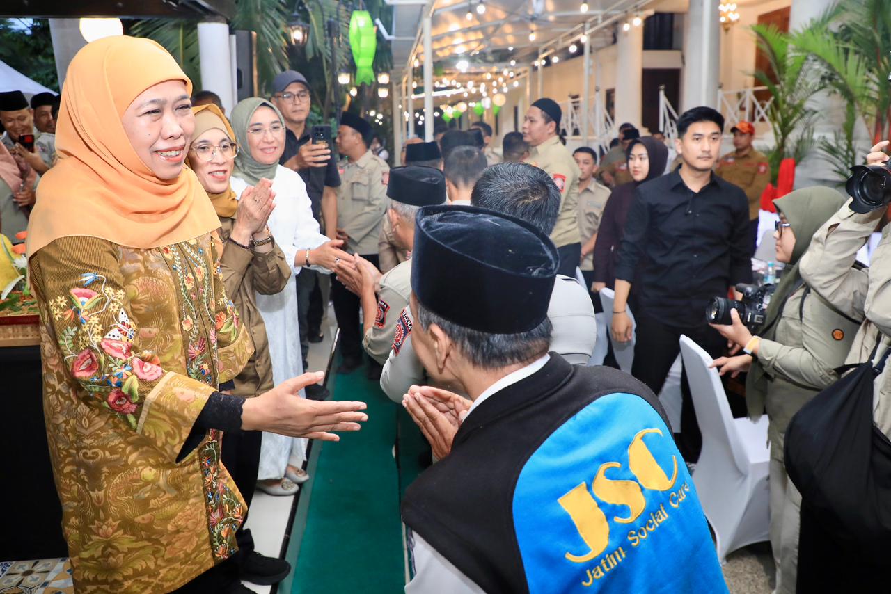 Gubernur Khofifah Sebut Tagana Relawan Tangguh dan Penuh Dedikasi, HUT ke-22 Jadi Momentum Perkuat Komitmen Kemanusiaan