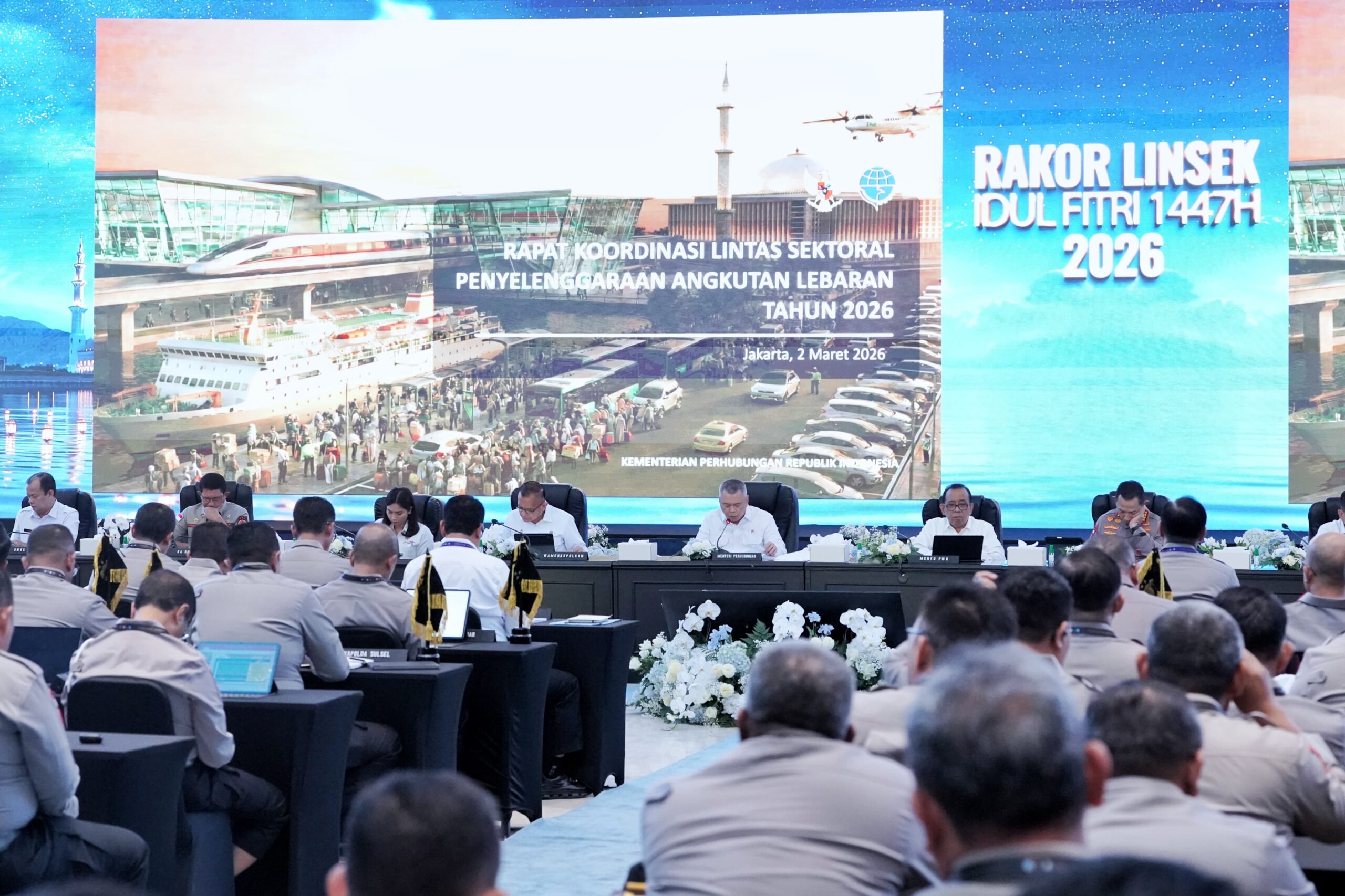 Empat Faktor Kunci Angkutan Lebaran 2026 Menjadi Fokus Rakor Kemenhub
