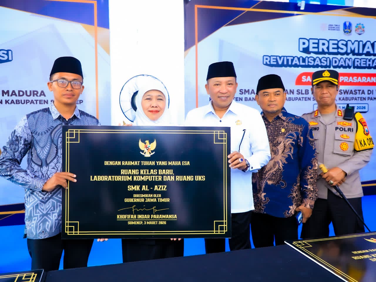 Gubernur Khofifah Indar Parawansa Targetkan Lebih Banyak Siswa Madura Tembus Perguruan Tinggi