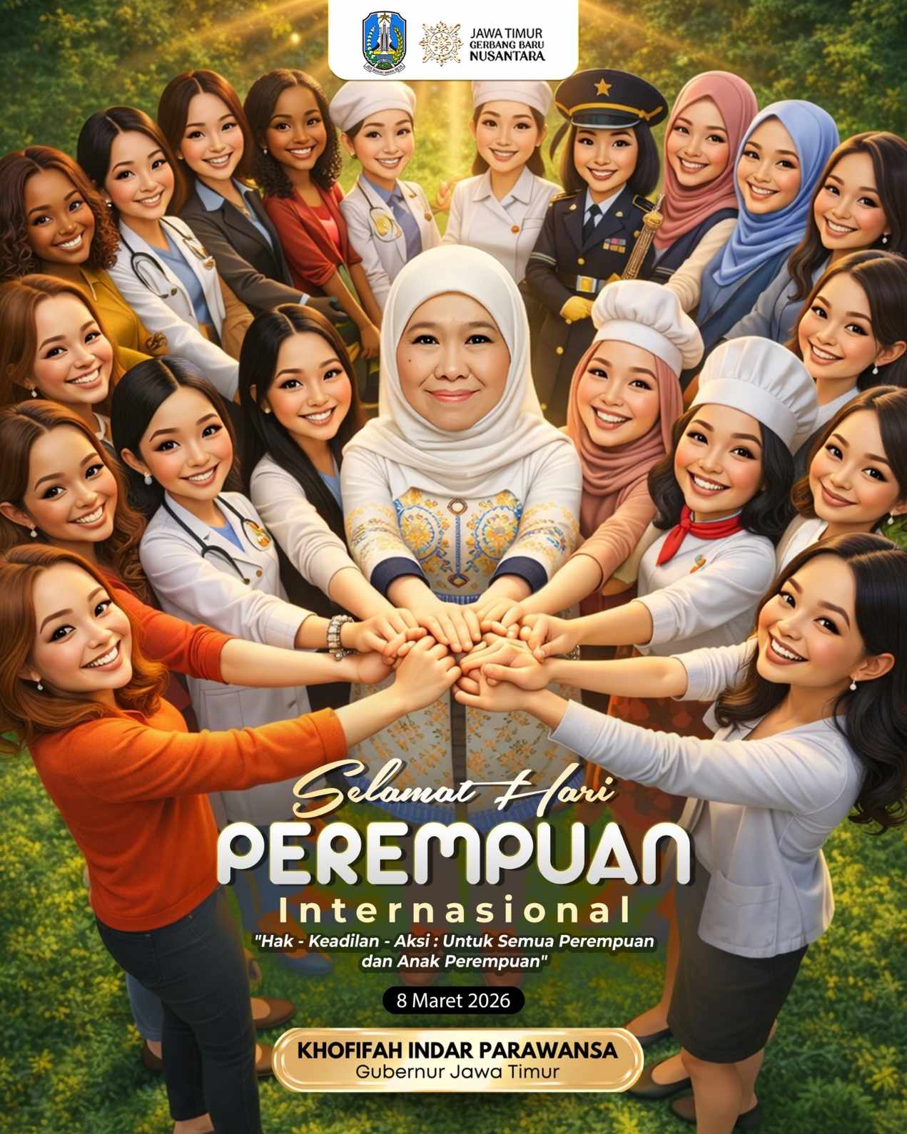 Gubernur Khofifah Indar Parawansa Soroti Peran Strategis Perempuan dalam Pembangunan Daerah