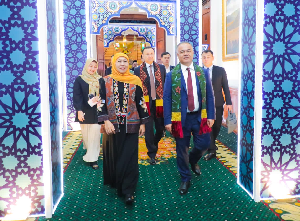Gubernur Khofifah Jajaki Direct Flight dan Kerja Sama Wisata Religi Jatim–Uzbekistan Bersama Delegasi Samarkand