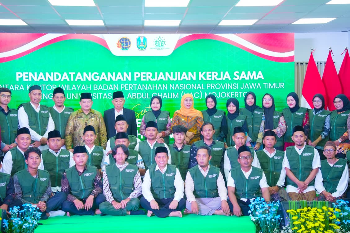 Gubernur Khofifah Ajak Percepatan Sertifikasi Tanah Berbasis Partisipasi Masyarakat dan Penguatan SDM Lapangan
