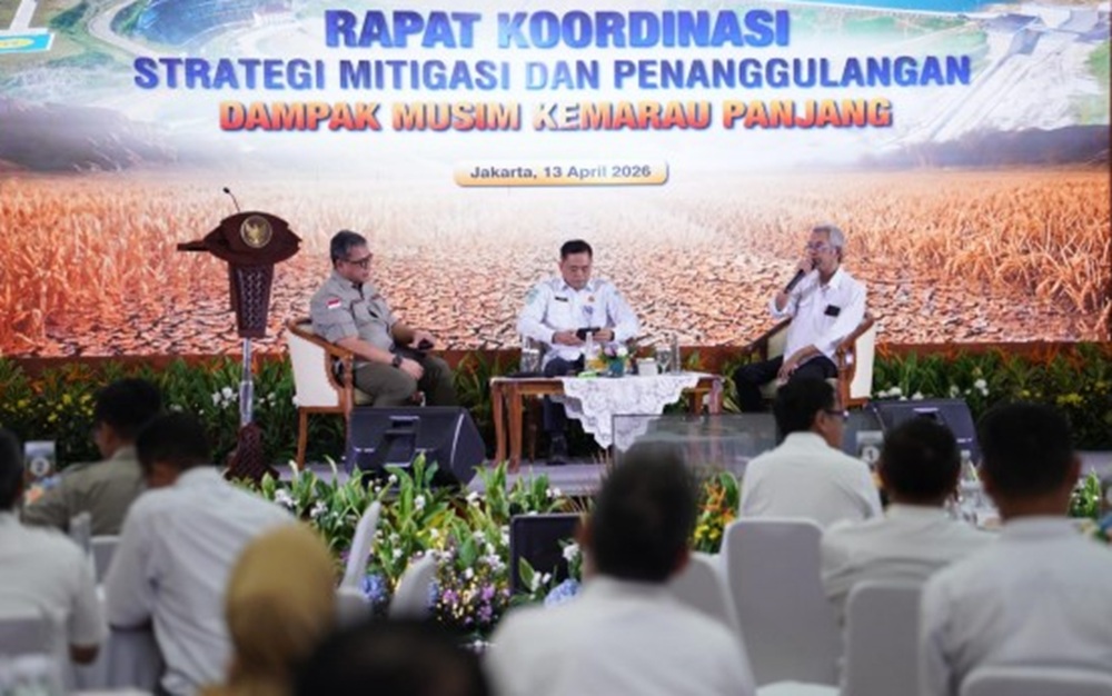 Pemerintah Perkuat Ketahanan Air dan Pangan Jelang Kemarau
