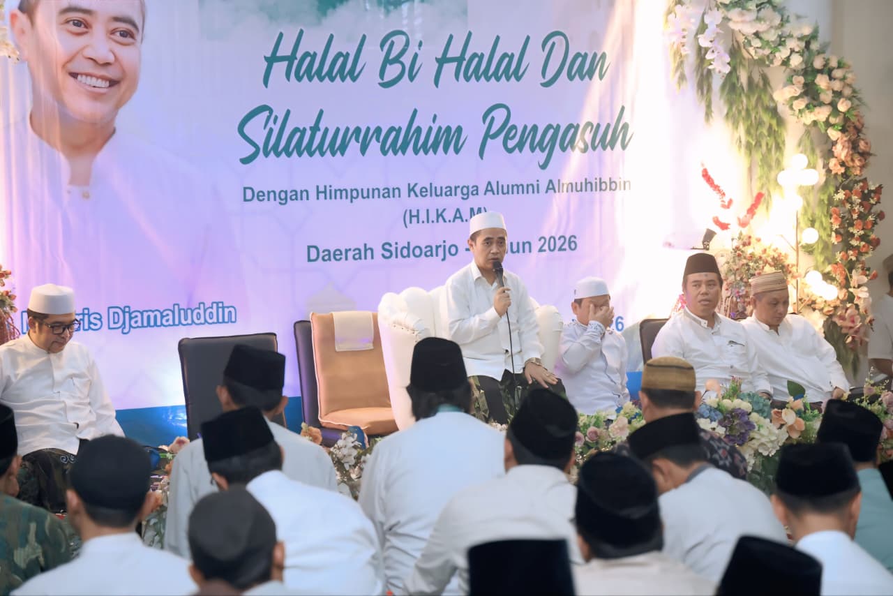 Halal Bihalal HIKAM Sidoarjo Tutup Rangkaian Nasional, Pengasuh Tekankan Peran Santri dan Alumni dalam Kemanfaatan Sosial