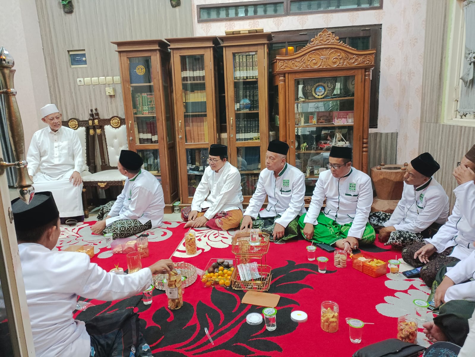 JATMAN Jombang Gelar Sowan Masyayikh Thariqah, Serap Dawuh Ulama untuk Penguatan Organisasi dan Pembinaan Spiritual Jamaah
