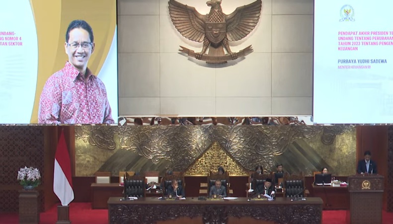 DPR Sahkan UU P2SK, Pemerintah Optimistis Reformasi Keuangan Mendorong Pertumbuhan Ekonomi Berkelanjutan